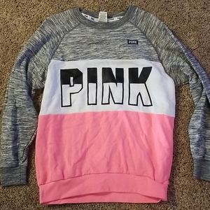 PINK crewneck sweatshirt